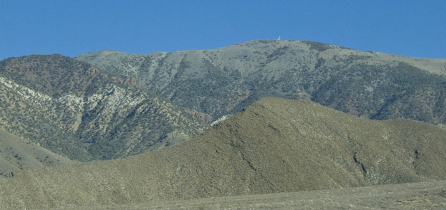 Roger's Peak in the distance at 9,993 feet 